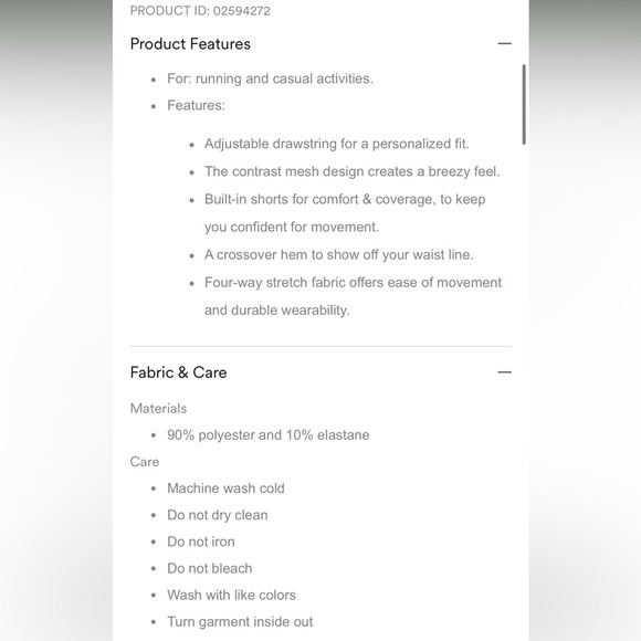 Halara Mid Rise Drawstring Contrast Mesh 2-in-1 Flowy Running Shorts 3'' - Picture 8 of 10